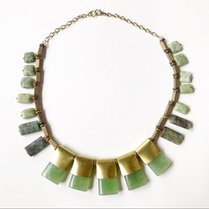 Anthropology jade necklace 16”